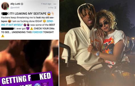 ally lotti leaks|Juice WRLD's Ex Explains Reasons For Selling Their Sex Tape .